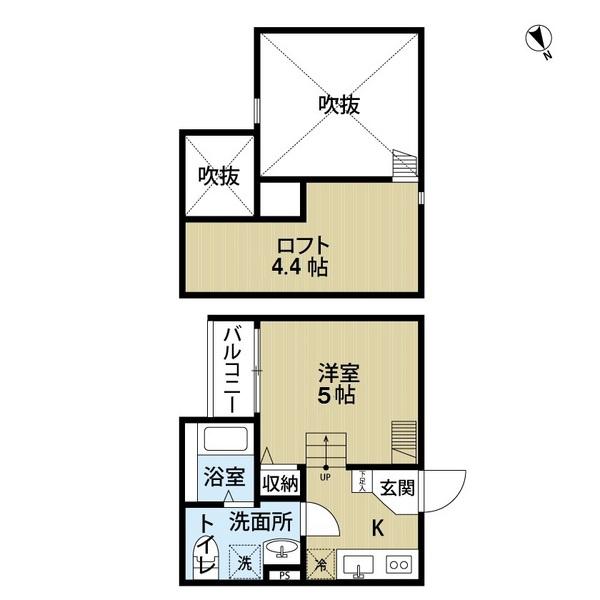 Casadelcanario諏訪ノ森の間取り