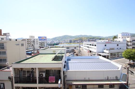 【広島市西区南観音町のマンションの眺望】