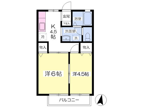 ライトハウスの間取り