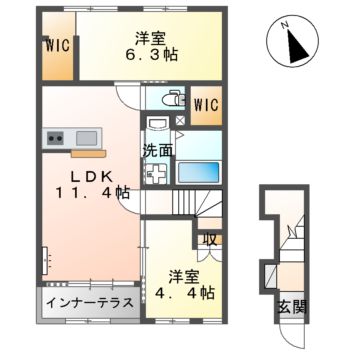 リコリスの間取り