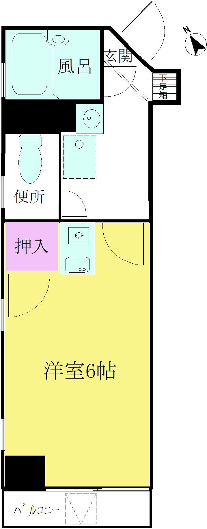 オランダ坂下ビルの間取り