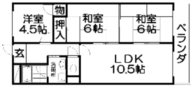 エーデルハイムの間取り