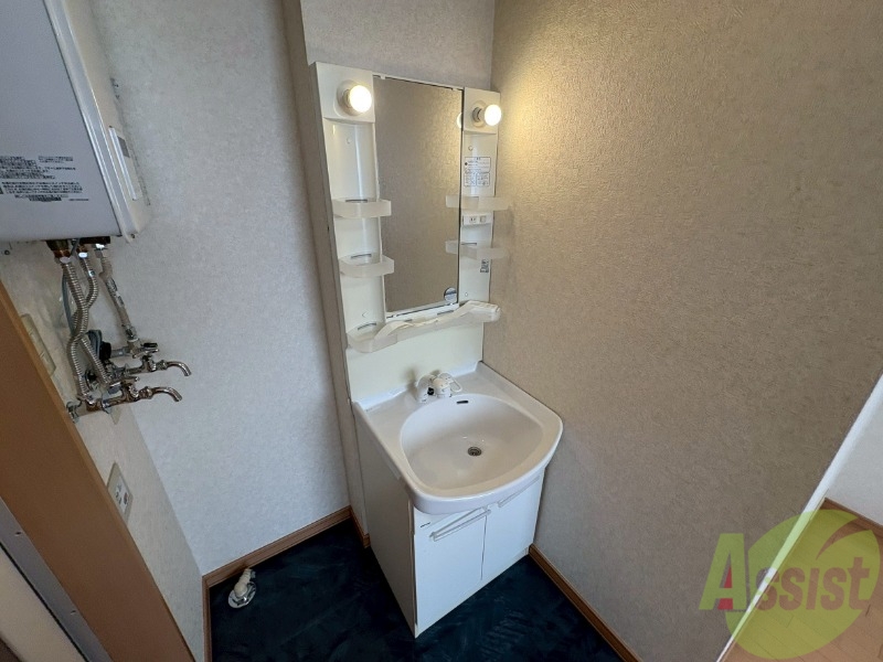 洗面設備　シャンプードレッサーで身支度もラクラクです！