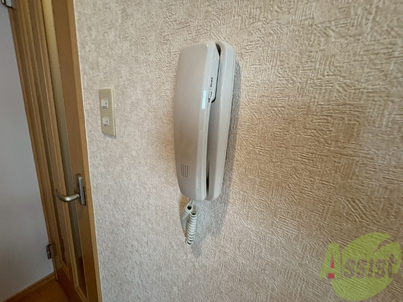 セキュリティ　インターホンは通話ができるので急な訪問があっても安心です