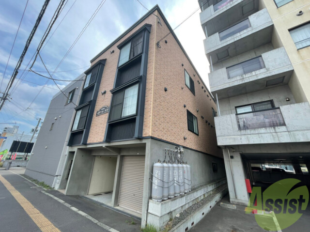 建物外観　札幌市東区北１６条東「ボヌールＮ１６」