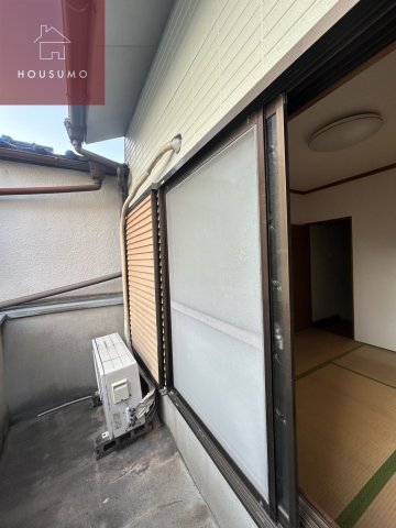 バルコニー　落ち着いた時間を過ごせるバルコニーです