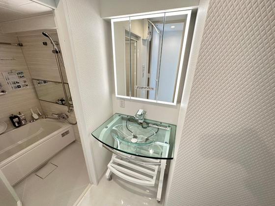 洗面設備　※別部屋の写真です