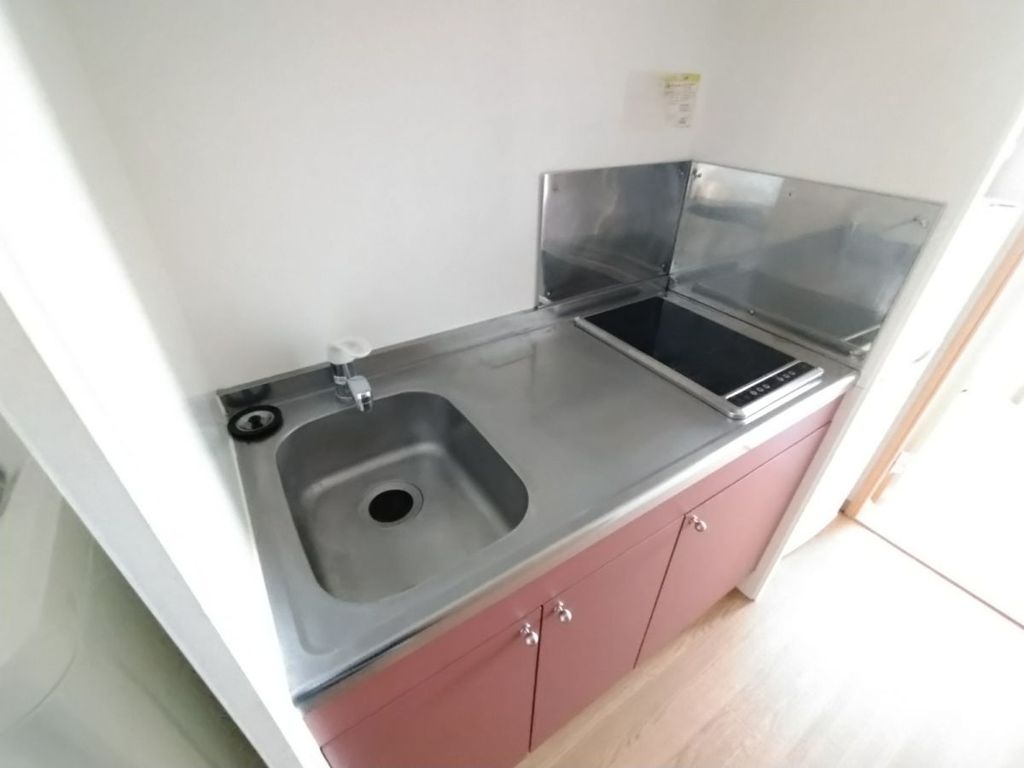 キッチン　シングルレバー設置