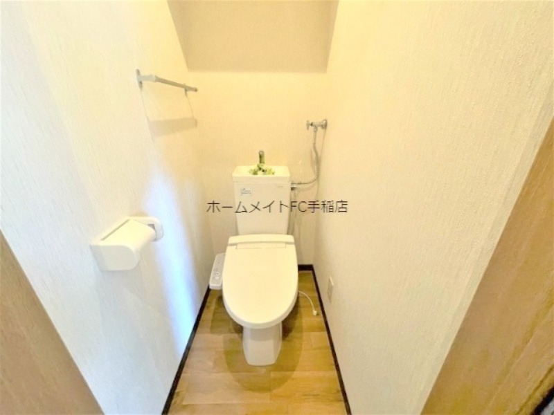 トイレ　温水洗浄暖房便座！