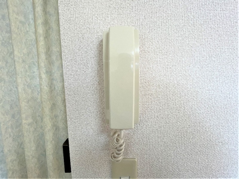 セキュリティ　インターホンです♪