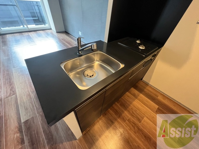 キッチン　キッチンはスペースも広々していて使いやすそうですよ！