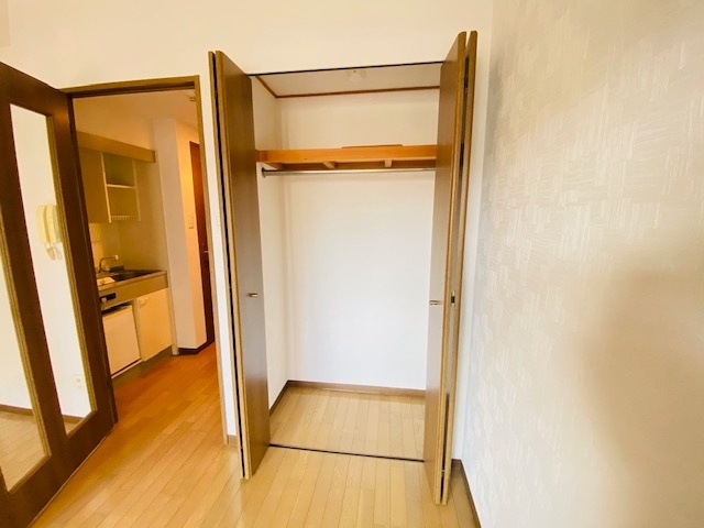 収納　クローゼットです