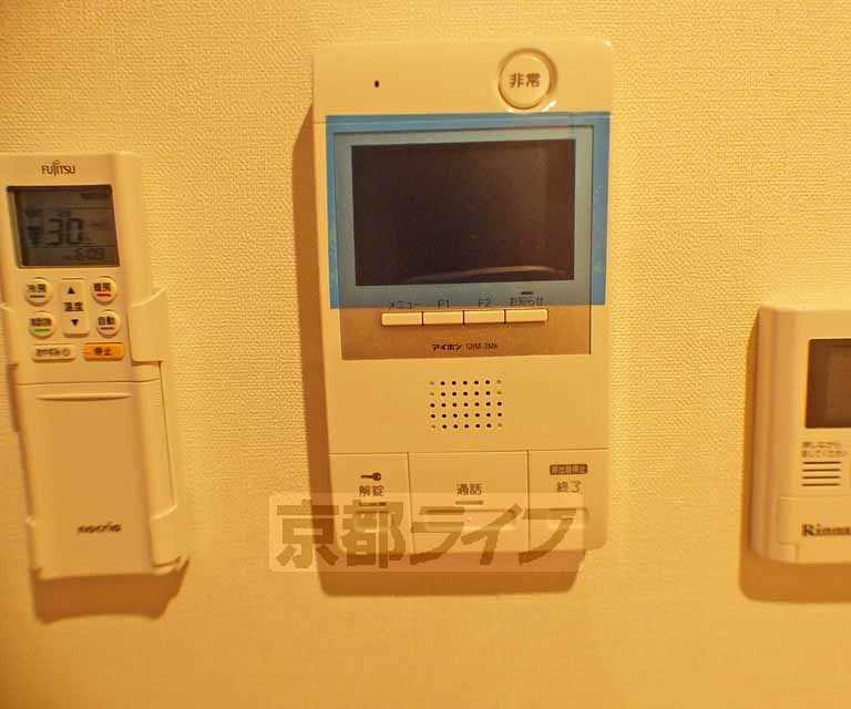 セキュリティ　テレビ付モニターフォンです。