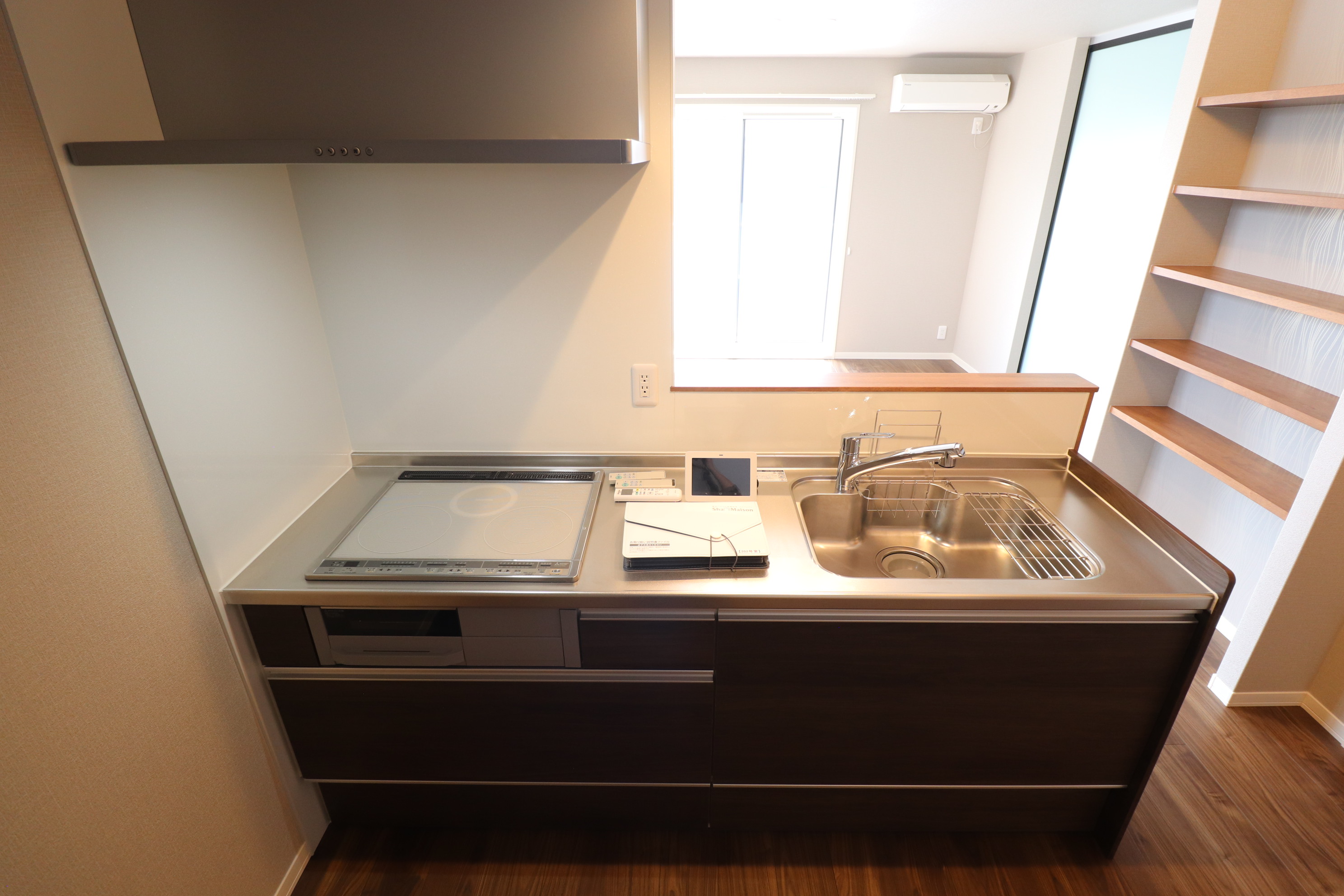 キッチン　IHの広々キッチン♪