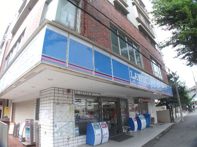 コンビニ　ローソン灘北通店（コンビニ）まで136m