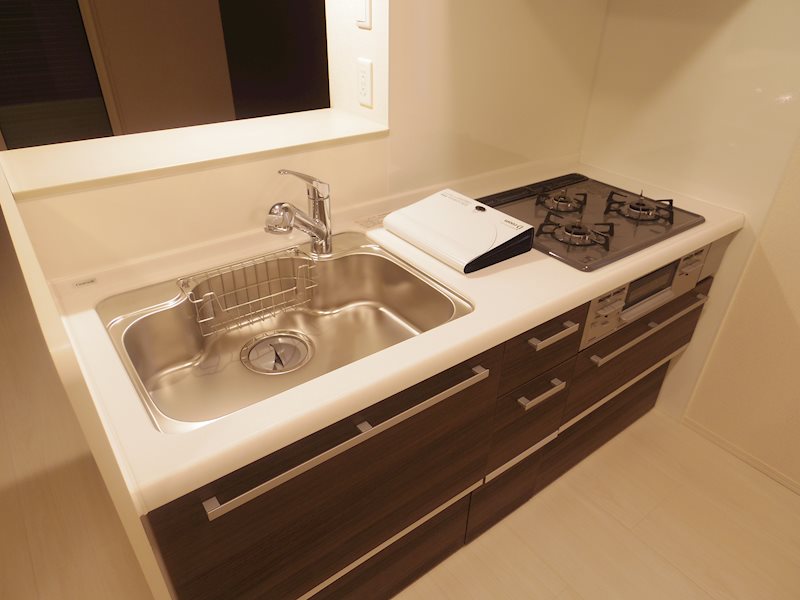 キッチン　同施工会社の写真です