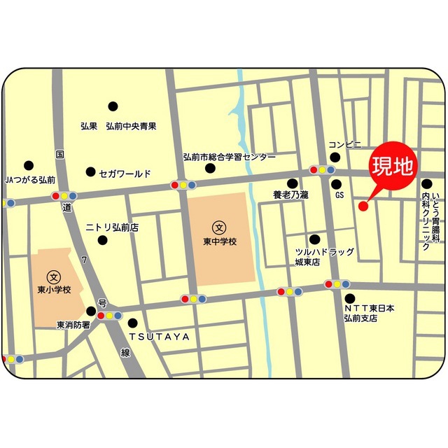 その他　現地案内図