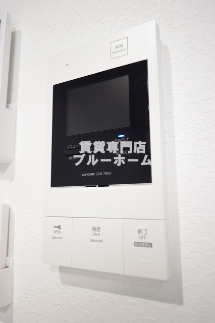 セキュリティ　モニター付きインターホン！