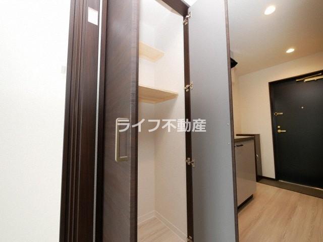 収納　専用の収納スペースです