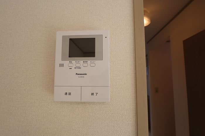 セキュリティ　防犯面もばっちりです！