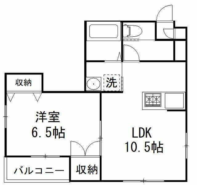 パルムコートの間取り写真