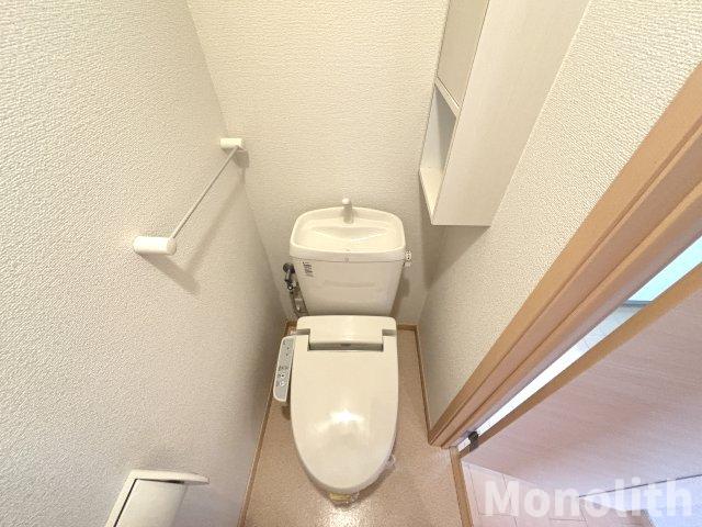 南海泉北線 泉ケ丘駅 徒歩23分 2階建 築17年のトイレ写真