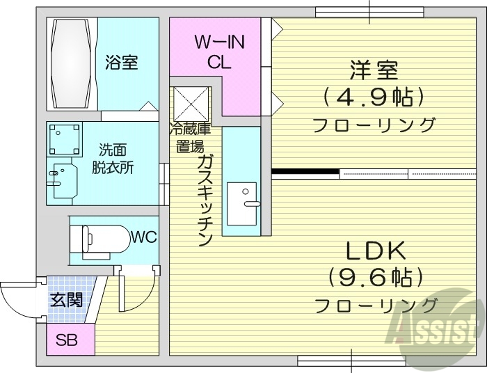 GRADOの間取り写真