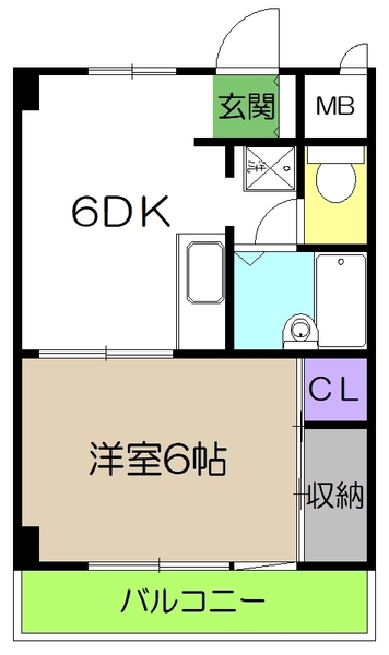 ジェンテ２１の間取り