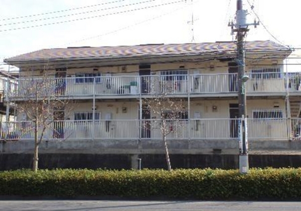 佐倉市新臼井田のアパートの建物外観