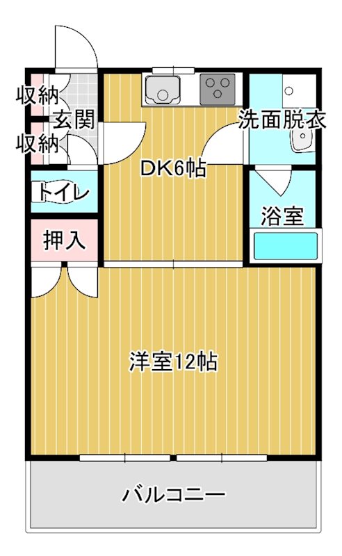 アーバンライフＪＯＹの間取り