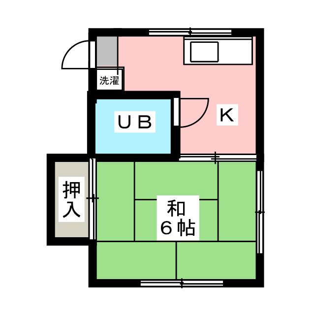 東京都北区赤羽北１（アパート）の賃貸物件の間取り