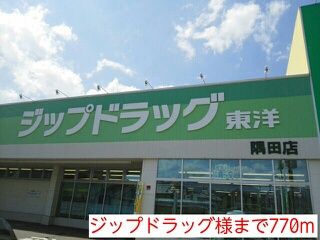 【橋本市隅田町中下のアパートのドラックストア】