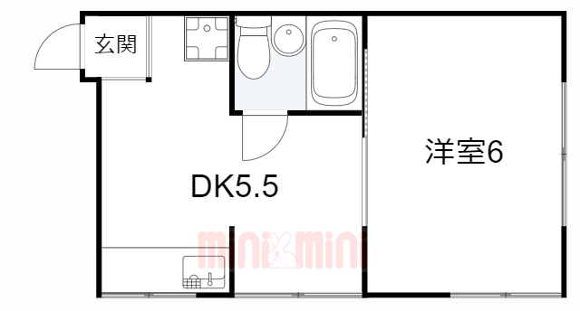 石井荘の間取り