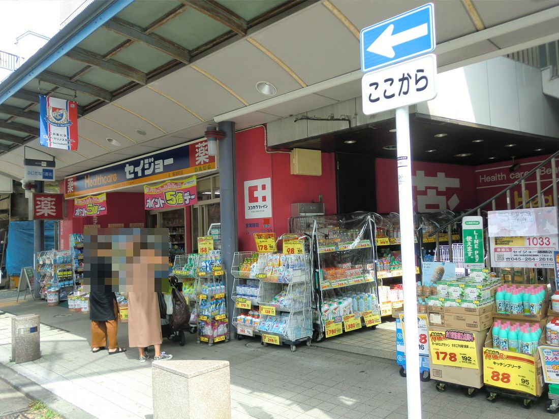 ドラックストア　ヘルスケアセイジョー藤棚店（ドラッグストア）まで711m