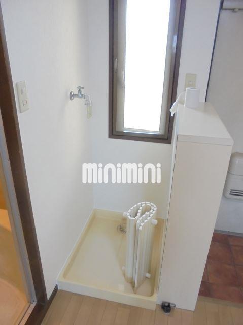 洗面設備　洗濯機置場