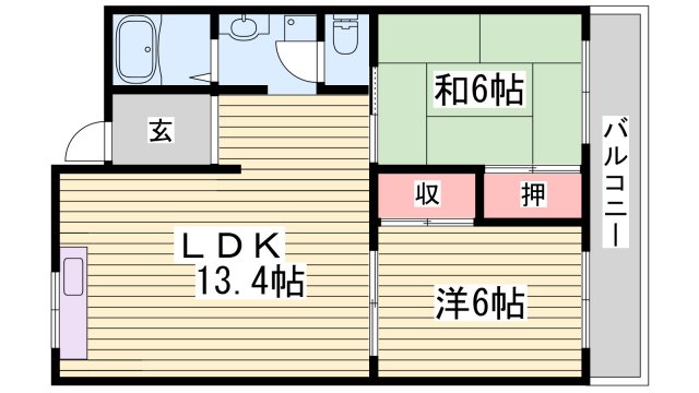 津田ビルの間取り