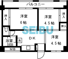 吉正ビルの間取り