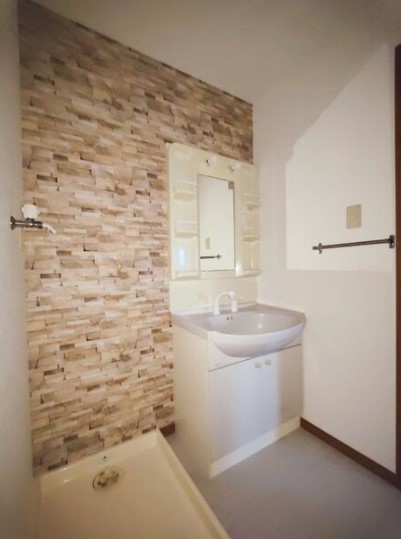 洗面設備　同タイプのお部屋