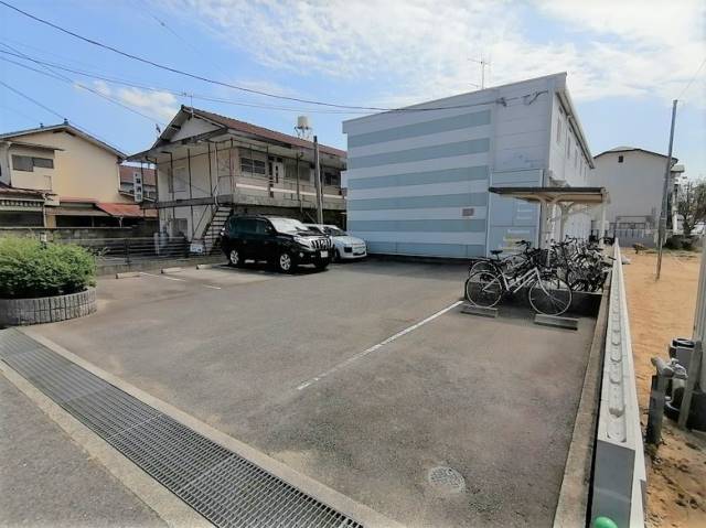 駐車場　眺望