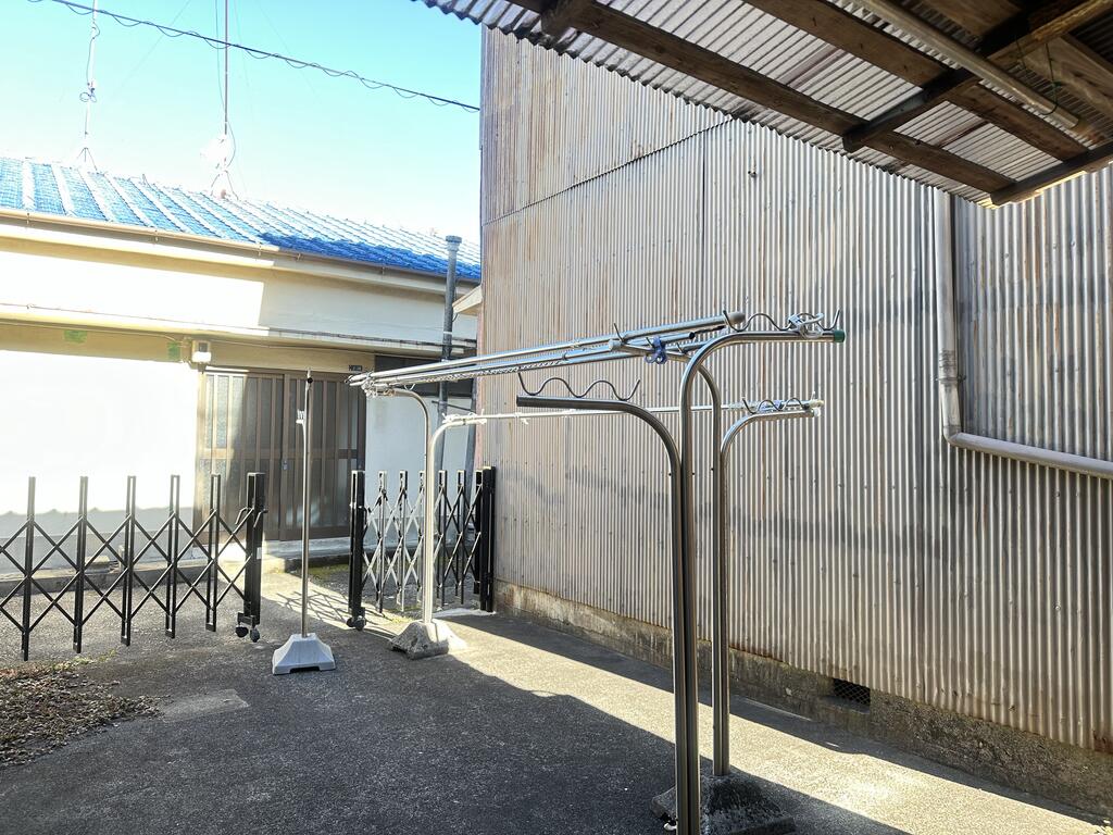その他　洗濯物干し場
