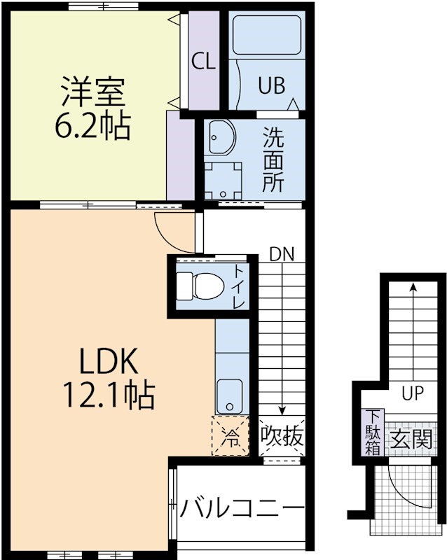 Opus One (オーパス ワン)の間取り