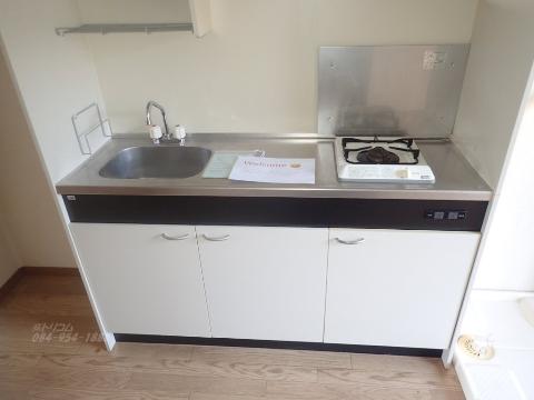 キッチン　ガスコンロ1口