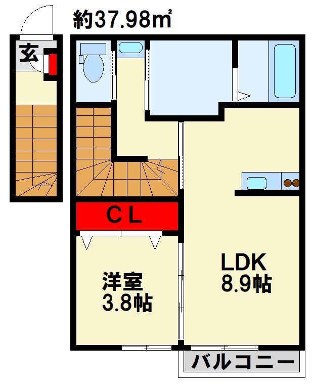 グラン岡垣IVの間取り