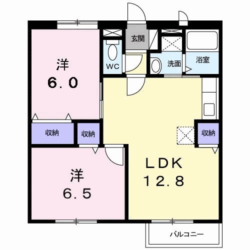 シャンポールの間取り