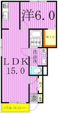 クロランサスの間取り