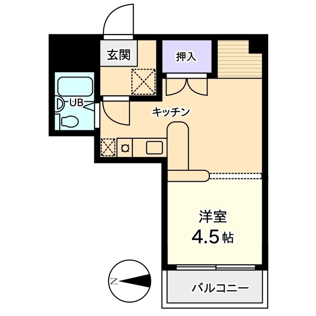 信開グランドハイツ・ヴァンヴェールの間取り