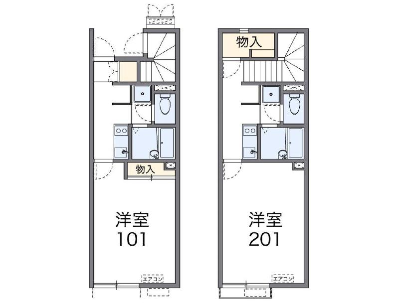 レオネクスト藤Ｂの間取り