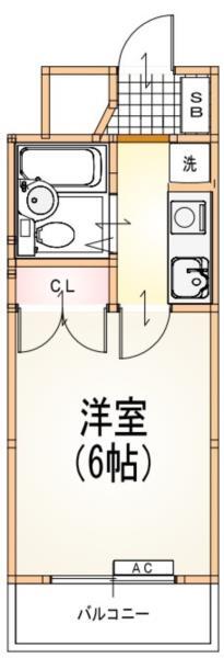 相模原市緑区橋本のマンションの間取り