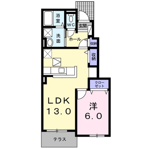 サンパティーク・べルージュの間取り