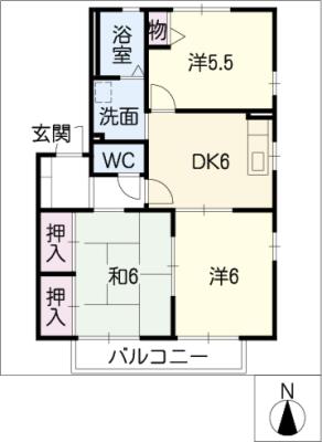 ステラＩ　Ｃ棟の間取り